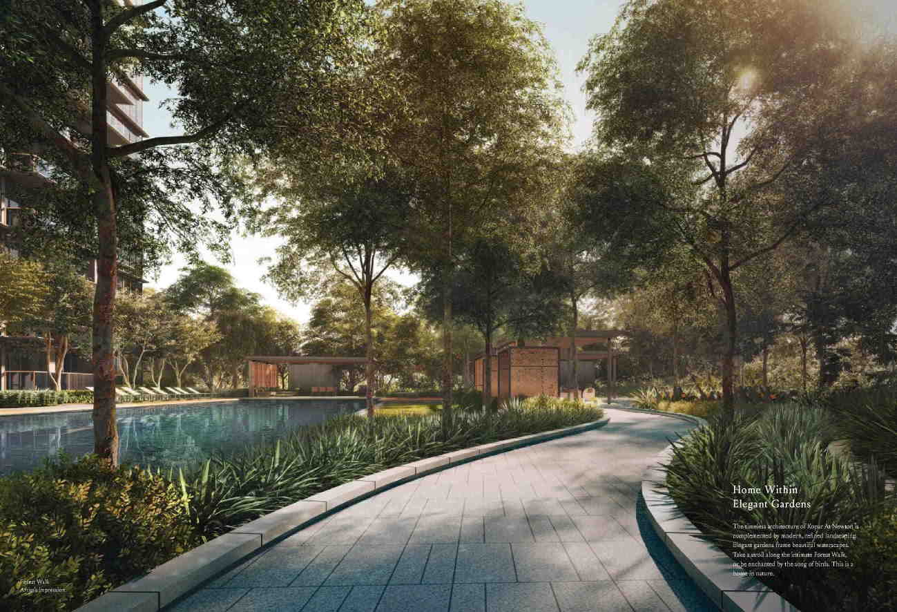 Kopar At Newton - View Of Forest Walk