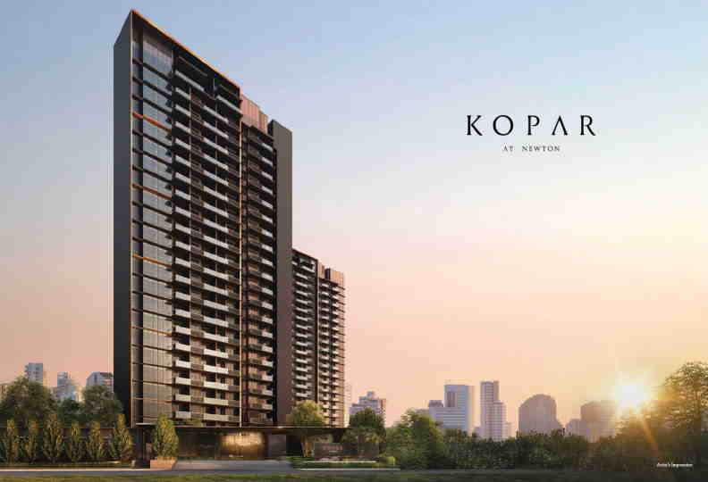 Kopar At Newton - Full View Of Building